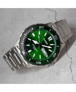 Casio kolekcija MTD-125D-3A vīriešu pulkstenis + kastīte
