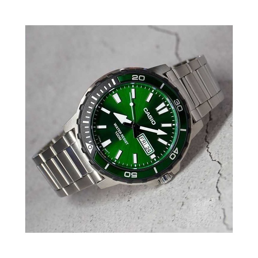 Casio kolekcija MTD-125D-3A vīriešu pulkstenis +