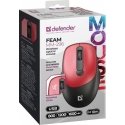 MOUSE DEFENDER FEAM MM-296 RF SILENT RED MOUSE DEFENDER FEAM MM-296 RF SILENT RED
