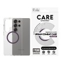 PanzerGlass CARE by ® Flagship Case Transparent Urban Combat w. Plum Purple Qi Compatible Samsung Ga PanzerGlass CARE by ® Flagship Case Transparent Urban Combat w. Plum Purple Qi Compatible Samsung Ga