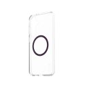 PanzerGlass CARE by ® Flagship Case Transparent Urban Combat w. Plum Purple Qi Compatible Samsung Ga PanzerGlass CARE by ® Flagship Case Transparent Urban Combat w. Plum Purple Qi Compatible Samsung Ga