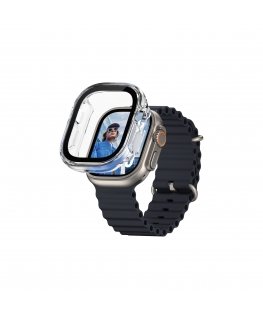 PanzerGlass ® Screen Protector Snappie Full Body Bulky Transparent Apple Watch Ultra 2 Kirkas näytönsuoja 1 kpl