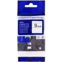 PRINTLINE suderinama juosta su Brother TZE-221, TZ-221, 9mm, juodas spausdinimas/baltas fonas