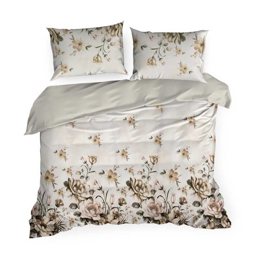 Eurofirany Classic Satin Bedding Set | Spring 41 (200x220 cm, 70x80 cm - 2 pcs) – 2