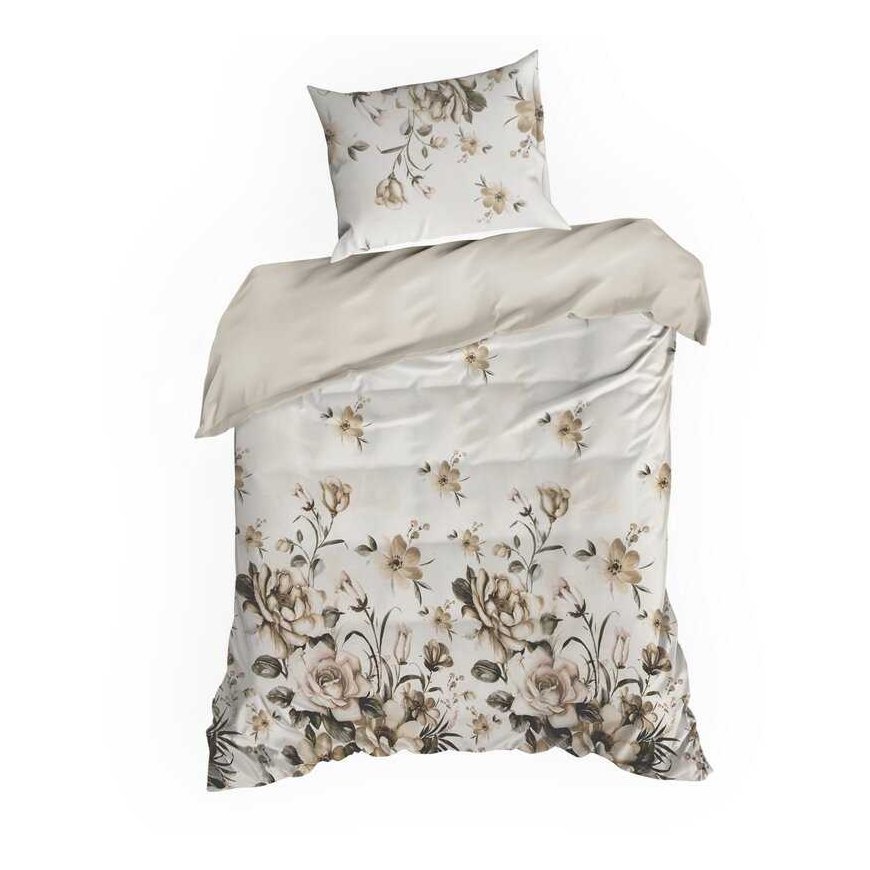 Eurofirany Classic Satin Bedding Set | Spring 41 (200x220 cm, 70x80 cm - 2 pcs) – 3