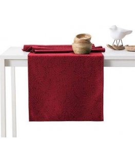 AmeliaHome TCLOTH/AH/GAIA/HMD/CLARET/SET/115x200+35x200