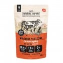 WIEJSKA ZAGRODA Beef with veal and catnip – wet food for cats – 100g