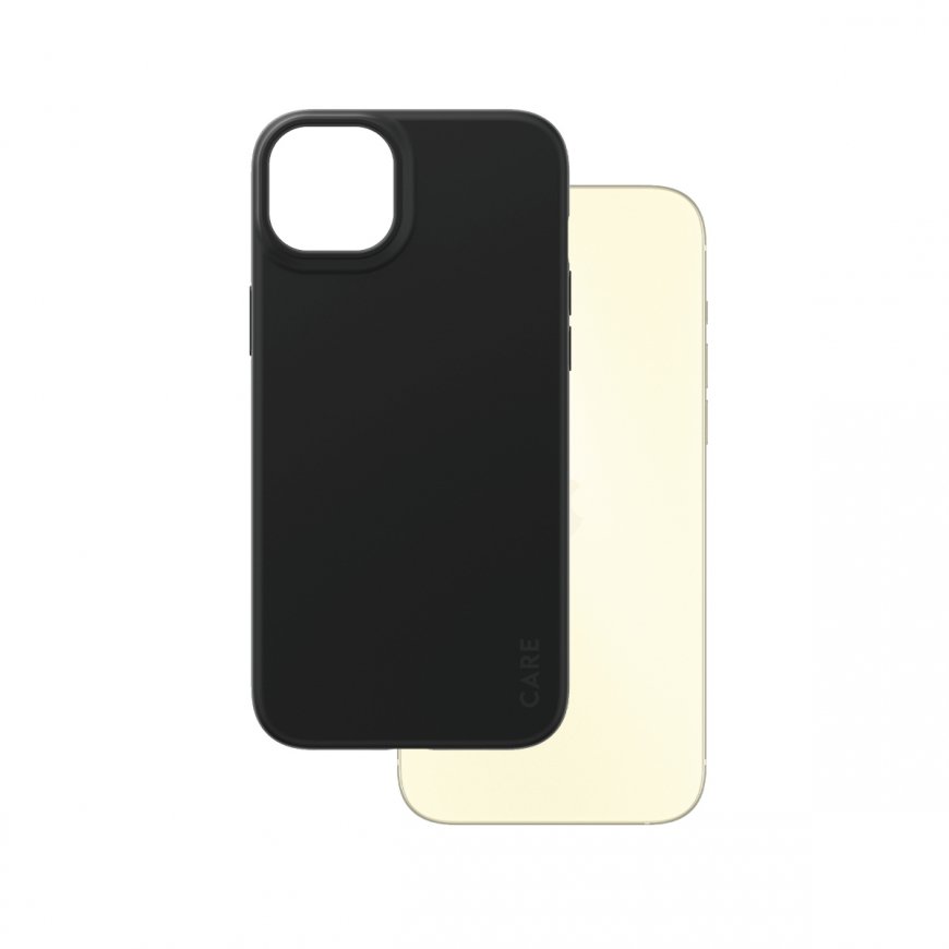 PanzerGlass CARE by ® Fashionable Case Black iPhone 15 Plus mobilo telefonu apvalks Aploksne Melns