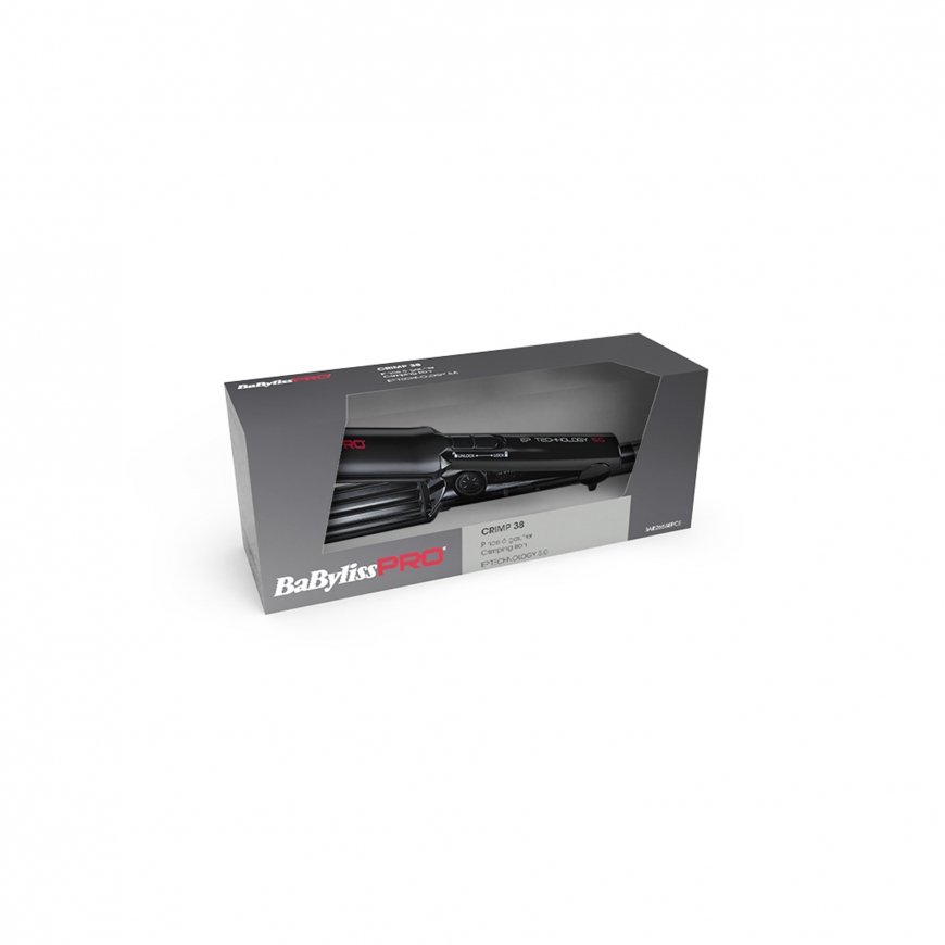 BaByliss CRIMP38 Щипцы для завивки Теплый Черный 53 W 2,7 m – 2