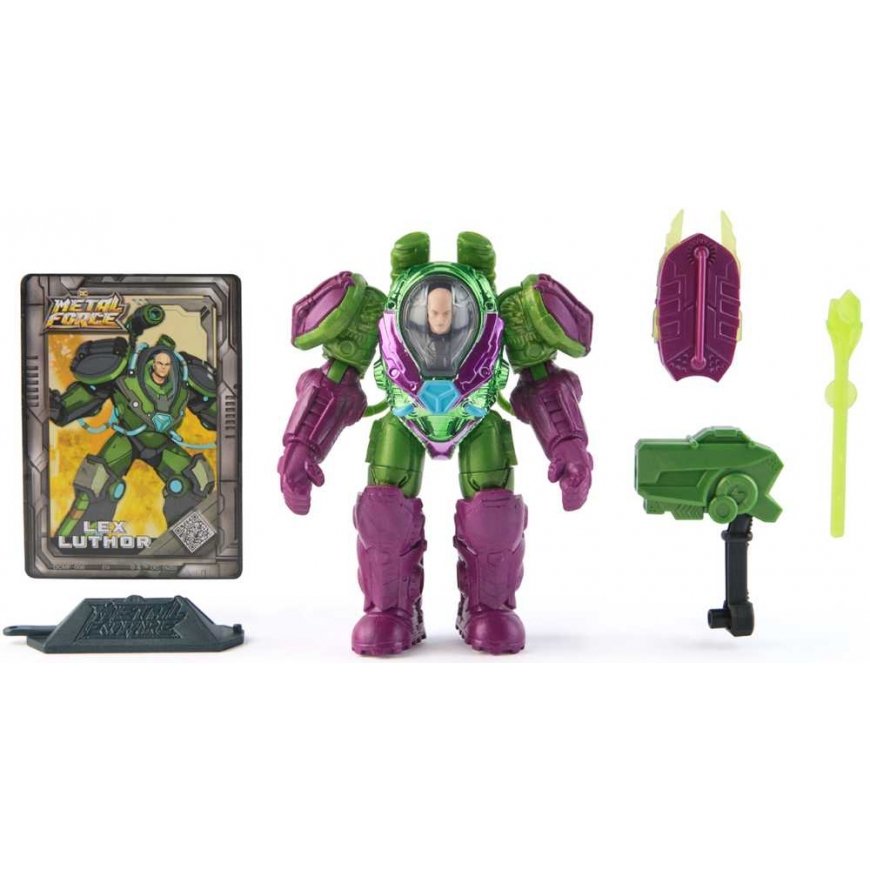 DC Comics Metal Force maža figūrėlė Lex Luthor lėlė 12 cm – 2
