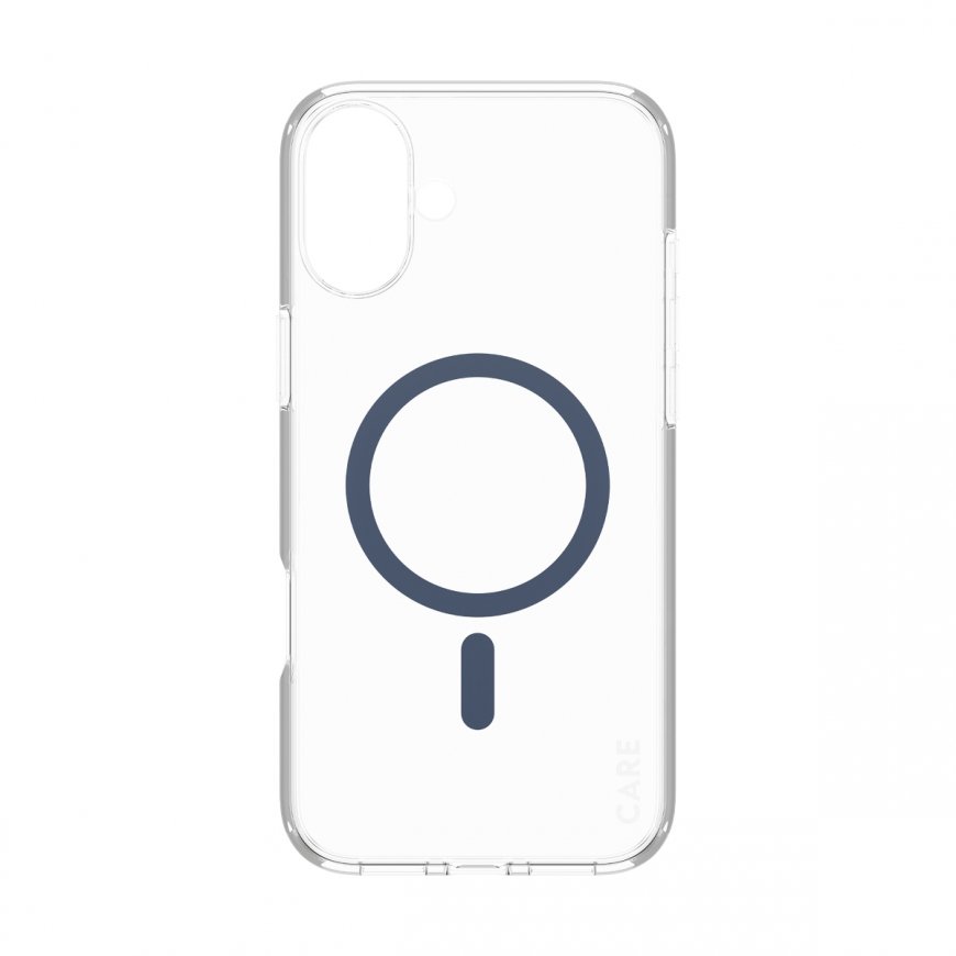 PanzerGlass CARE by ® Flagship Case Transparent Urban Combat w. Blue MagSafe iPhone 16 Plus – 4