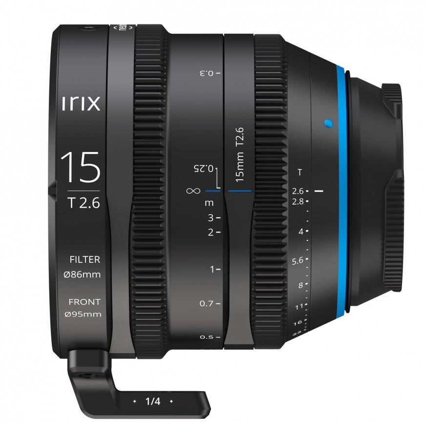 Irix 15mm T2.6 Cine MILC Ultra plats objektīvs Melns