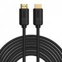 Baseus 2x HDMI 2.0 4K 30Hz Cable, 3D, HDR, 18Gbps, 8m (black)