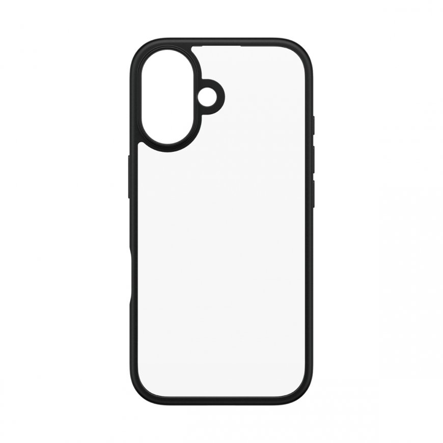 PanzerGlass ® HardCase Transparent w. Black Frame iPhone 16 mobilo telefonu apvalks Aploksne Caurspī – 4