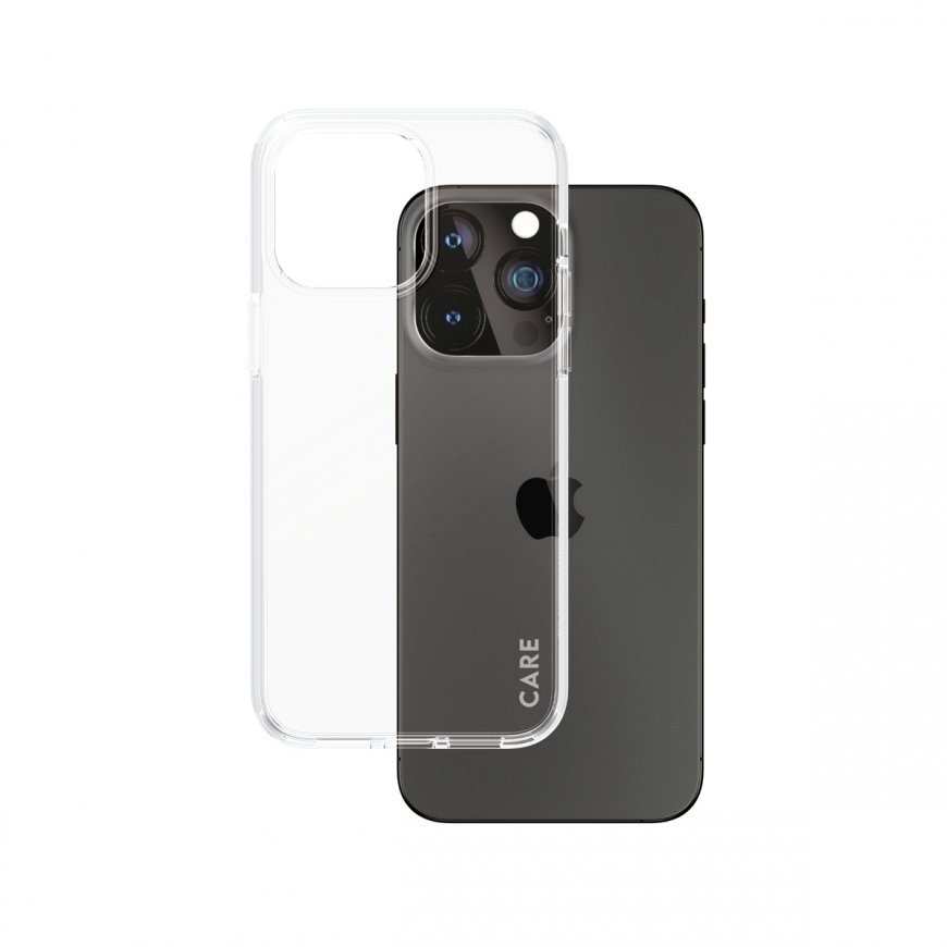 PanzerGlass CARE by ® Flagship Case Transparent Urban Combat w. Clear Frame iPhone 15 Pro Max mobile