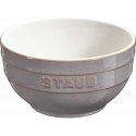 STAUB serving bowl, round, 14 cm, antique gray STAUB serving bowl, round, 14 cm, antique gray