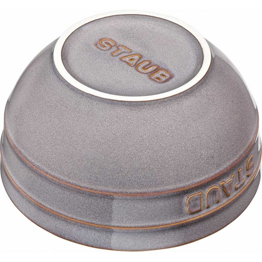 STAUB serviravimo dubuo, apvalus, 14 cm, antikvarinė pilka – 2