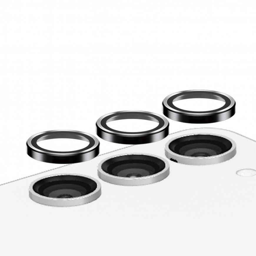 PanzerGlass ® Hoops® Black Camera Lens Protector Samsung Galaxy S23 FE