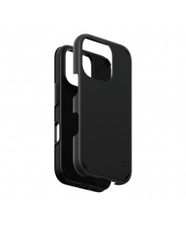PanzerGlass CARE by ® Feature Case Double Defense Black iPhone 16 Pro matkapuhelimen suojakotelo Suojus musta