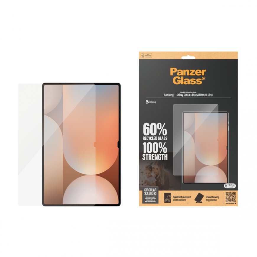 PanzerGlass ® Screen Protector Samsung Galaxy Tab S8 Ultra | S9 Ultra | S10 Ultra | Ultra-Wide Fit – 2