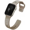 UNIQ Stride strap for Apple Watch Series 1/2/3/4/5/6/7/8/9/SE/SE2 38/40/41mm FKM Rubber Strap khaki/pale UNIQ Stride strap for Apple Watch Series 1/2/3/4/5/6/7/8/9/SE/SE2 38/40/41mm FKM Rubber Strap khaki/pale