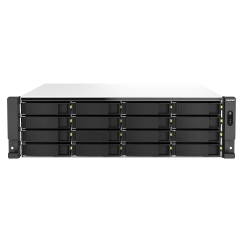 QNAP TS-h2287XU-RP NAS Püstik (3U) Intel Xeon E E-2336 32 GB DDR4 0 TB QuTS hero Must, Valge