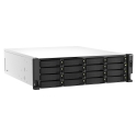 QNAP TS-h2287XU-RP NAS Rack (3U) Intel Xeon E E-2336 32 GB DDR4 0 TB QuTS hero Melns, Balts QNAP TS-h2287XU-RP NAS Rack (3U) Intel Xeon E E-2336 32 GB DDR4 0 TB QuTS hero Melns, Balts