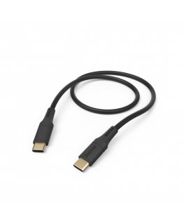 Hama Flexible USB cable USB 2.0 1.5 m USB C Black