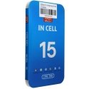 OEM-näyttö iPhone 15:lle mustalla kosketusnäytöllä (ZY-LTPS) IC siirrettävä OEM-näyttö iPhone 15:lle mustalla kosketusnäytöllä (ZY-LTPS) IC siirrettävä