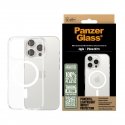 PanzerGlass ® HardCase Transparent w. White MagSafe iPhone 16 Pro