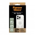 PanzerGlass ® HardCase Transparent w. White MagSafe iPhone 16 Pro mobilo telefonu apvalks Aploksne C PanzerGlass ® HardCase Transparent w. White MagSafe iPhone 16 Pro mobilo telefonu apvalks Aploksne C