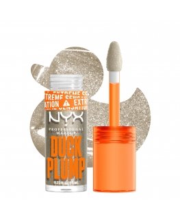 Nyx Professional Make Up DUCK PLUMP lip gloss 20-Quazy Silver 6.8 ml
