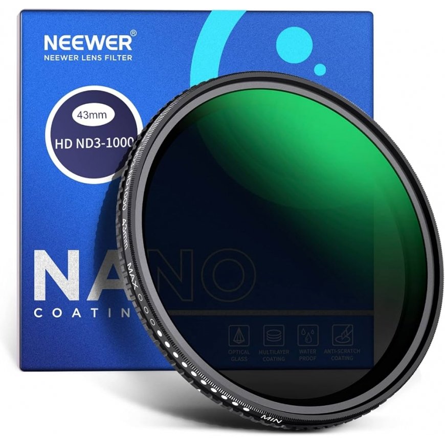 Neewer ND3-ND1000 Variable ND Filter 43 mm