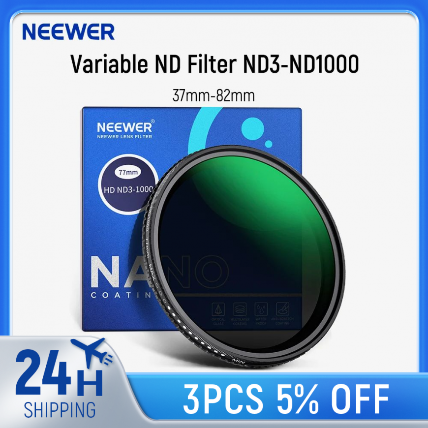 Neewer ND3-ND1000 Variable ND Filter 43 mm – 2