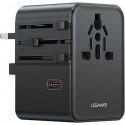Matkalaiteadapteri USAMS CC310 3xUSB-C 70W 4in1 US|AU|EU|UK Matkalaiteadapteri USAMS CC310 3xUSB-C 70W 4in1 US|AU|EU|UK