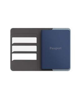 Pasu maciņš UNIQ Belmont RFID zils