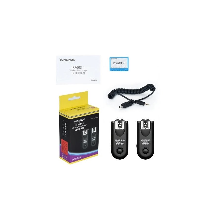 Yongnuo RF-603II N3 camera flash accessory Trigger – 2