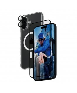 PanzerGlass ® 3-in-1 Protection Bundle iPhone 16 Plus Прозрачная защитная пленка Apple 1 шт
