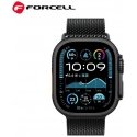 „Apple Watch“ siksna Forcell F-Design FA11 ar tērauda sprādzi 38/40/41 mm melna „Apple Watch“ siksna Forcell F-Design FA11 ar tērauda sprādzi 38/40/41 mm melna