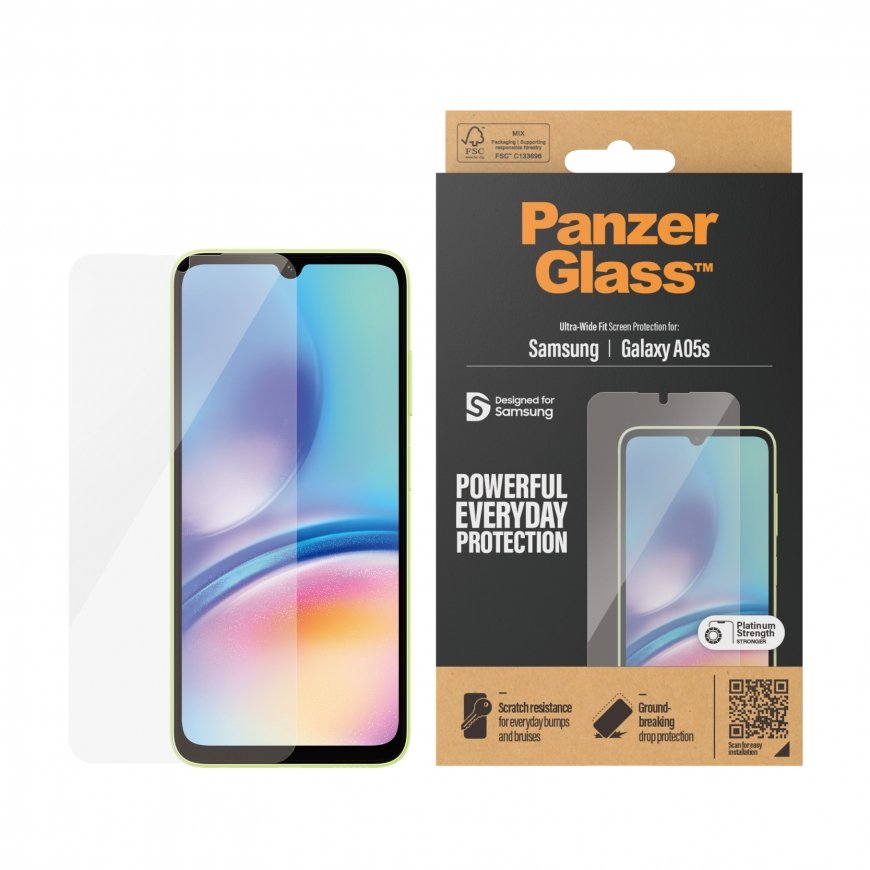 PanzerGlass ® Screen Protector Samsung Galaxy A05s | Ultra-Wide Fit Skaidri ekrano apsauga 1 vnt – 2
