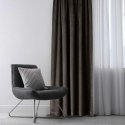 Verhot VELVET väri ruskea tyyliltään klassinen nauha materiaalityyppi - tekstiili sametti 140x245 AmeliaHome
