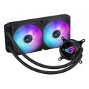 ASUS ROG Strix LC III 240 ARGB Процессор Liquid cooling kit 12 cm Черный ASUS ROG Strix LC III 240 ARGB Процессор Liquid cooling kit 12 cm Черный