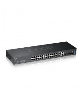 Zyxel GS2220-28-EU0101F network switch Managed L2 Gigabit Ethernet (10/100/1000) Black