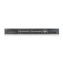 Zyxel GS2220-28-EU0101F сетевой коммутатор Управляемый L2 Gigabit Ethernet (10/100/1000) Черный
