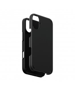 PanzerGlass CARE by ® Feature Case Double Defense Black iPhone 16 Plus mobilo telefonu apvalks Aploksne Melns