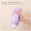MOMCOZY DAUGKARTINIAI SILICONE MILK STORAGE BAGS, 5 PCS, GRAY