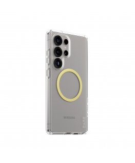 PanzerGlass CARE by ® Flagship Case Transparent Urban Combat w. Chardonnay Qi Compatible Samsung Galaxy S25 Ultra mobile...