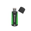Transcend JetFlash 810 64GB USB 3.0 USB atmintukas USB A tipo 3.2 Gen 1 (3.1 Gen 1) Juoda, Žalia