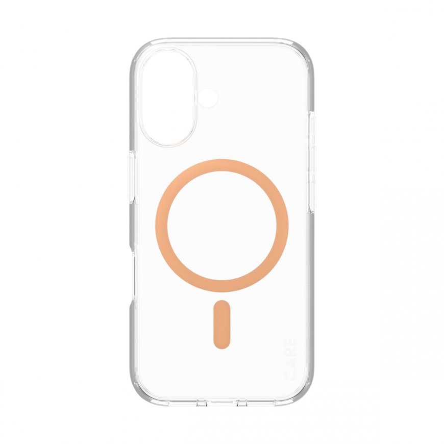PanzerGlass CARE by ® Flagship Case Transparent Urban Combat w. Peachy MagSafe iPhone 16 mobile phon – 4