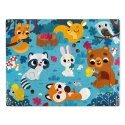JANOD Tactile Puzzle Forest Animals 20 pieces JANOD Tactile Puzzle Forest Animals 20 pieces